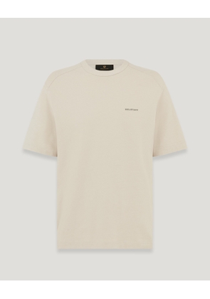 Belstaff Alloy T-shirt Men's Cotton Jersey Stone Beige Size XL