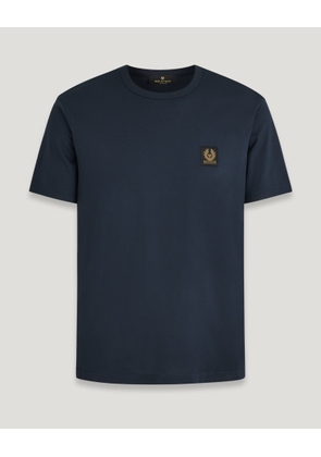 Belstaff T-shirt Men's Cotton Jersey Dark Ink Size XS