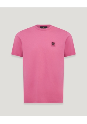 Belstaff T-shirt Men's Cotton Jersey Magenta Size XS