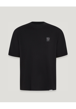 Belstaff X Represent Patch T-shirt Men's Cotton Jersey Black Size 2XL