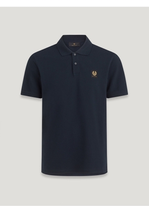 Belstaff Polo Men's Cotton Pique Dark Ink Size S