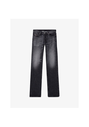 Mens Diesel 1985 Larkee Straight-Leg Regular-Fit Denim-Blend Jeans