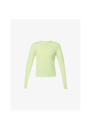 Womens Sweaty Betty Uv Long-Sleeve Stretch-Woven Top