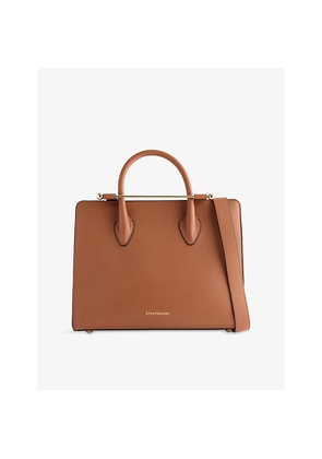 Womens Strathberry Midi Leather Tote Bag