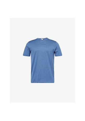 Mens Sunspel Classic Crewneck Cotton T-Shirt