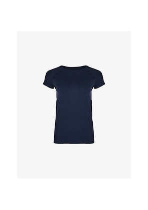 Womens Sweaty Betty Athlete Seamless Workout Stretch-Woven T-Shirt