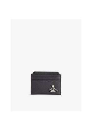 Mens Vivienne Westwood Slim Faux-Leather Card Holder