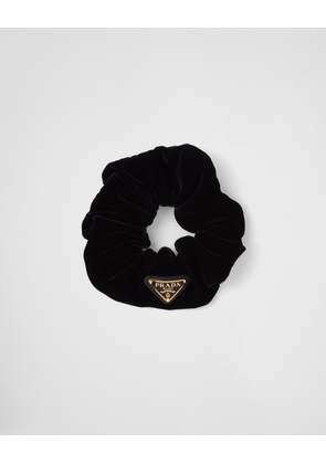 Velvet scrunchie