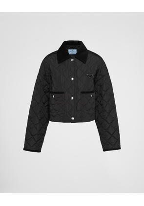 Light Re-Nylon cropped jacket