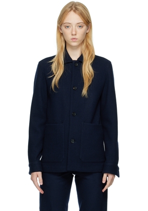 ZEGNA Navy Chore Jacket
