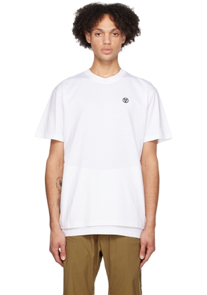 ACRONYM White Layered T-Shirt