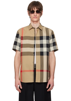 Burberry Beige Summerton Shirt