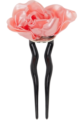 Tetier Bijoux SSENSE Exclusive Pink Rose Hair Pin