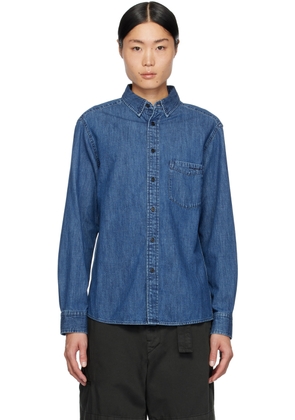 Isabel Marant Blue Lako Denim Shirt
