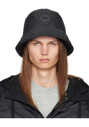 Canada Goose Black Puffer Reversible Bucket Hat