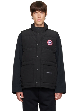 Canada Goose Black Freestyle Crew Down Vest