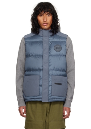 Canada Goose Blue 'Paradigm' Freestyle Down Vest