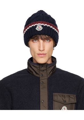 Moncler Navy Archivio Beanie