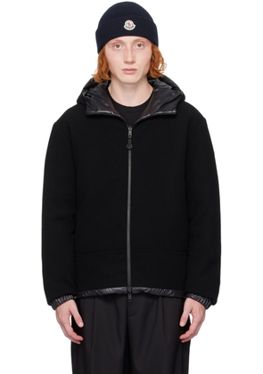 Moncler Gray & Black Brisote Reversible Down Jacket