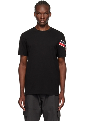 Moncler Black Tricolor T-Shirt
