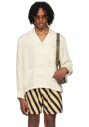 Bode Off-White Trillium Shirt