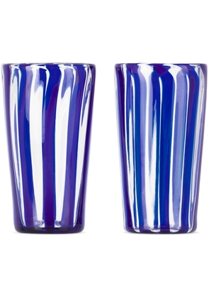 Akua Objects Blue Small Augusta Glass Set