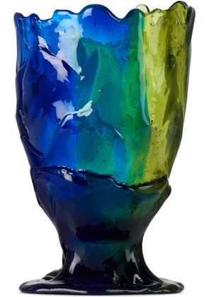 CORSI DESIGN Green & Blue Twins C Vase