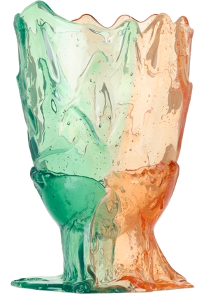 CORSI DESIGN SSENSE Exclusive Green & Orange Twins C Vase