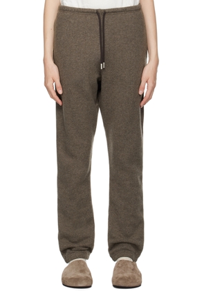 The Row Brown Teo Lounge Pants