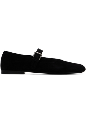 The Row Black Boheme MJ Ballerina Flats