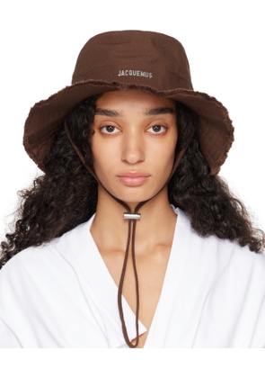 JACQUEMUS Brown Les Classiques 'Le bob Artichaut' Bucket Hat