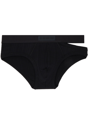 LGN Louis Gabriel Nouchi Black Cutout Briefs
