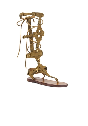 Isabel Marant Nensi Sandal in Taupe. Size 36. Also in 40.