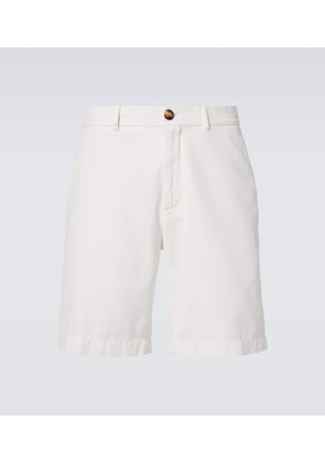 Brunello Cucinelli Cotton twill Bermuda shorts