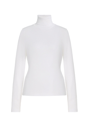 Flore Flore Dinah Cotton Turtleneck Top - Moda Operandi