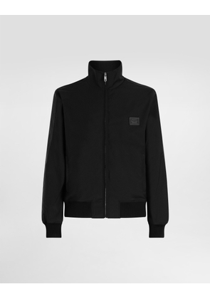 Dolce & Gabbana Wool Canvas Jacket - Man Coats And Jackets Black 52