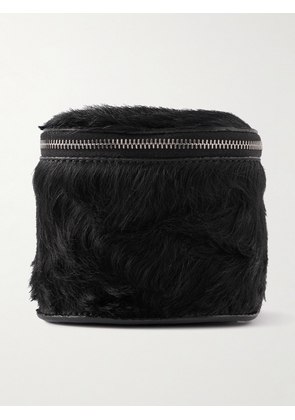 Rick Owens - Small Calf Hair Wash Bag - Men - Black