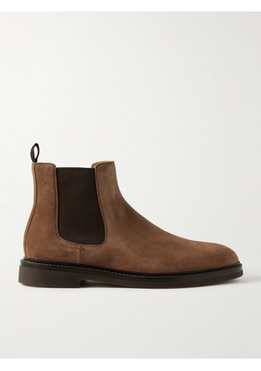 Brunello Cucinelli - Suede Chelsea Boots - Men - Brown - EU 40