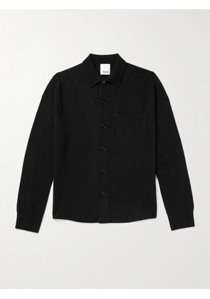 Allude - Virgin Wool and Cashmere-Blend Cardigan - Men - Black - S