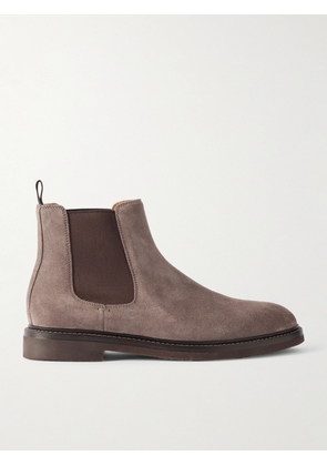 Brunello Cucinelli - Suede Chelsea Boots - Men - Brown - EU 40