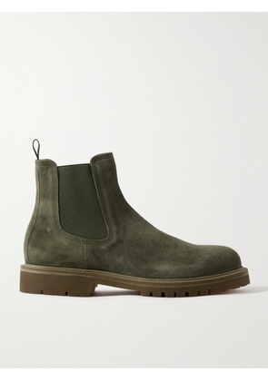 Officine Creative - Boss 004 Suede Chelsea Boots - Men - Green - EU 40