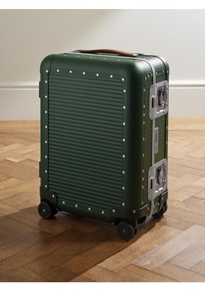 FPM Milano - Bank Spinner 55cm Rubber-Trimmed Aluminium Carry-On Suitcase - Men - Green