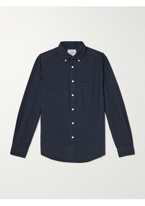 Portuguese Flannel - Belavista Button-Down Collar Cotton Shirt - Men - Blue - XS