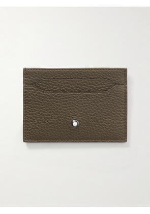 Montblanc - Full-Grain Leather Cardholder - Men - Green
