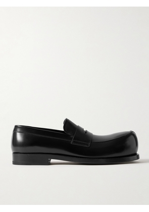 Marni - Glossed-Leather Penny Loafers - Men - Black - EU 40