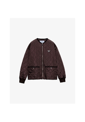 Womens Prada Quilted Lightweight Re-Nylon Jacket