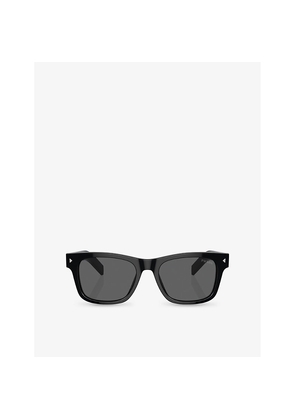 Prada Pr A17S Square-Frame Acetate Sunglasses