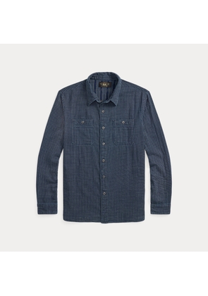 Indigo Checked Double-Faced Workshirt