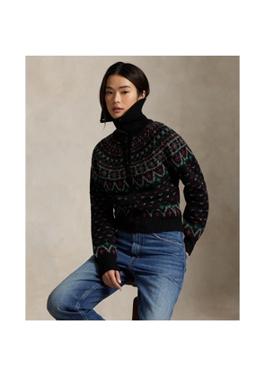 Fair Isle Wool-Blend Cardigan
