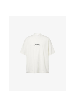 Mens Vetements Relaxed-Fit Short-Sleeves Cotton-Jersey T-Shirt